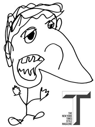 Illustration for article titled Andy Samberg drew some sketches for The New York Times’ T Magazine